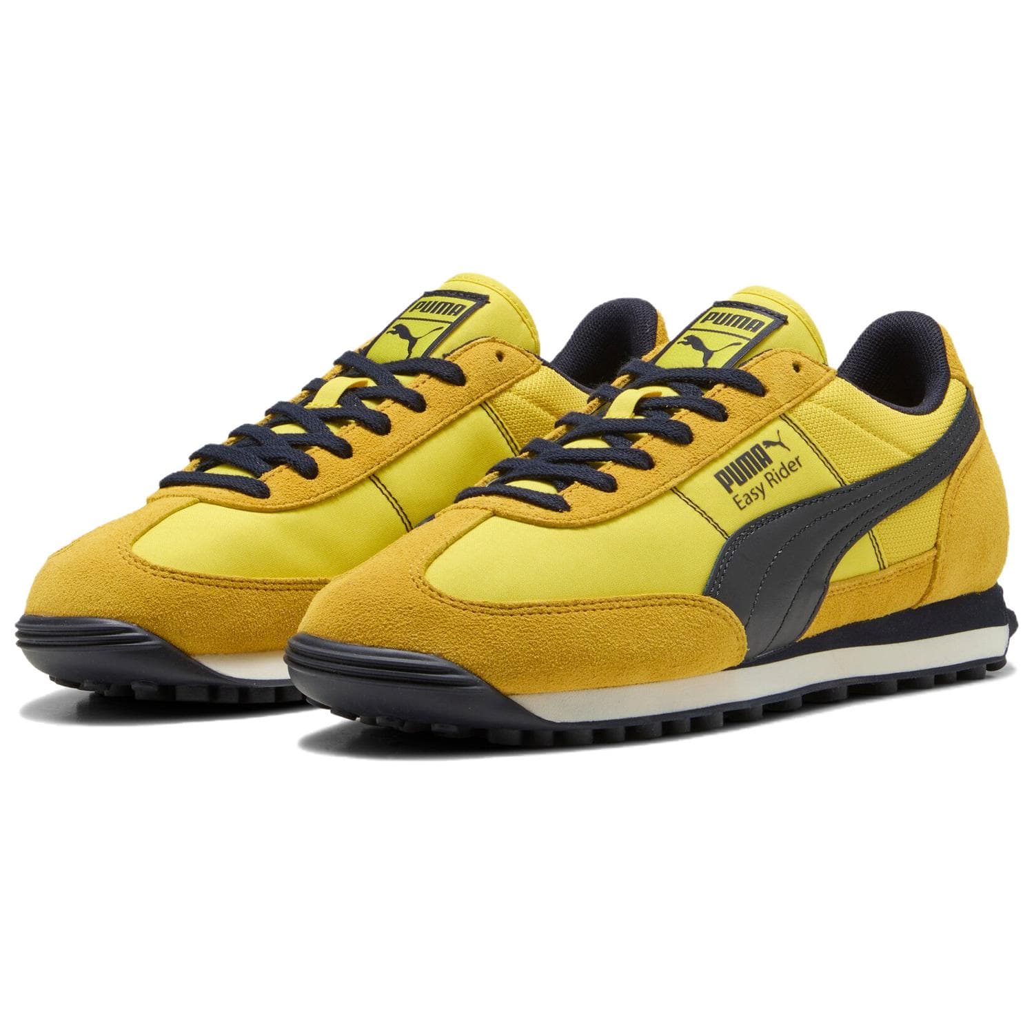 Кроссовки PUMA Easy Rider Устойчивая к истиранию Низкая Повседневная Обувь Унисекс Желтая - изображение 2