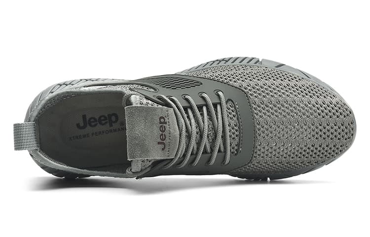 Кроссовки Jeep Амортизация Износостойкий Дышащий Лоу-топы Повседневная обувь Мужской Серый - изображение 3