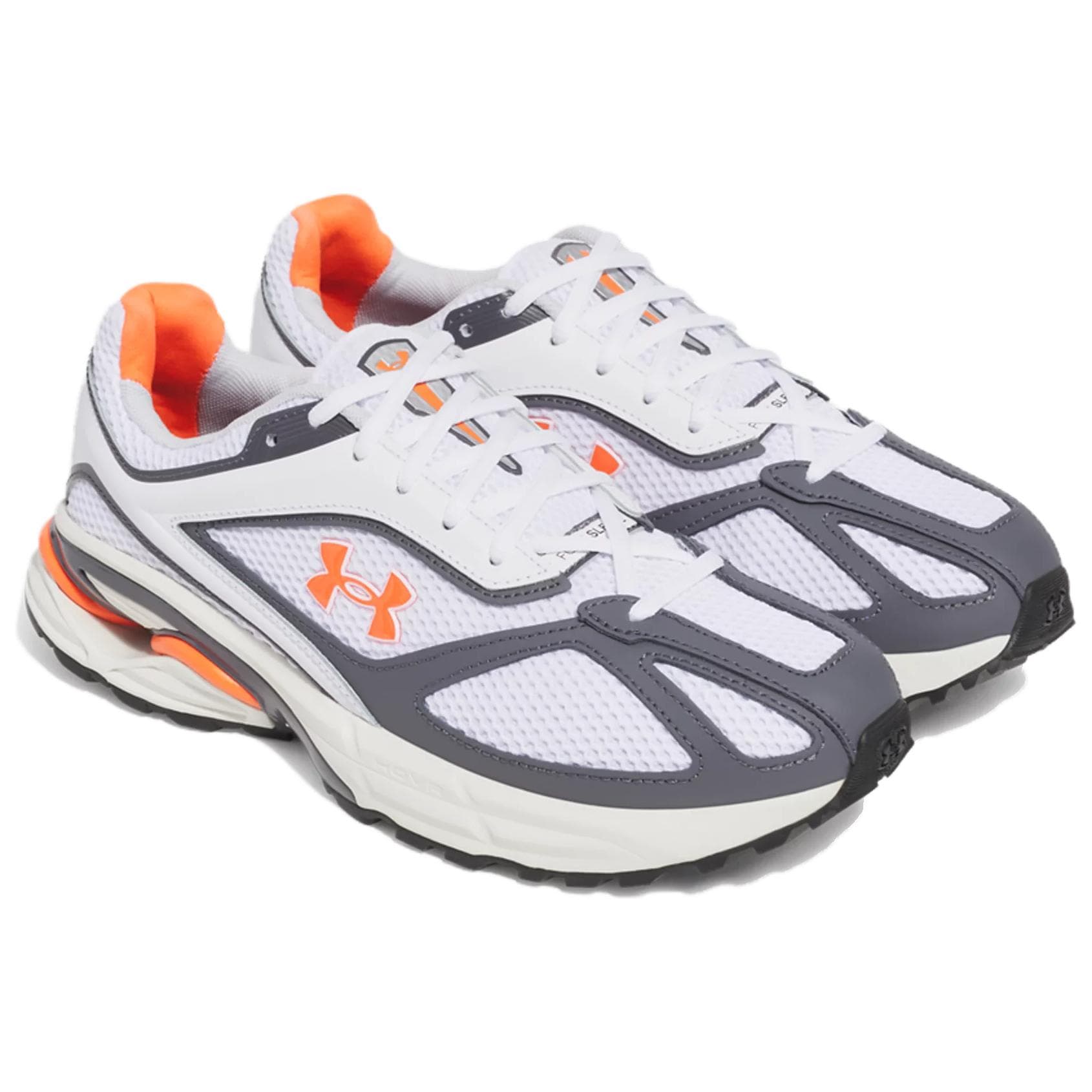 Кроссовки Under Armour HOVR Apparition Амортизация Дышащий Low Топ Повседневная обувь Унисекс Серый - изображение 3
