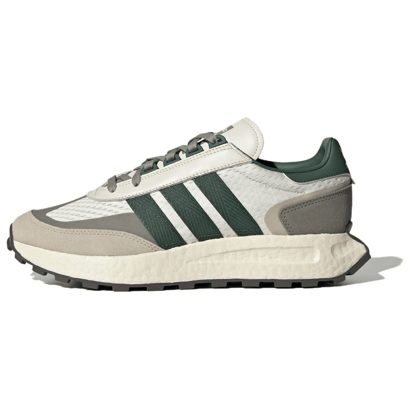 Кроссовки Adidas Originals Retropy E5 Ткань Низкий Верх Повседневная Обувь Унисекс Белый Коричневый Зеленый - изображение 1