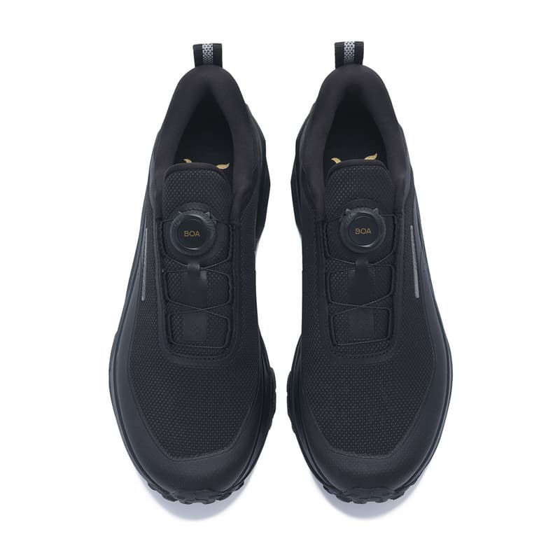Кроссовки LI NING 1990 Commute Collection Амортизация Покрытие Low Топ Повседневная обувь Унисекс Черный - изображение 3