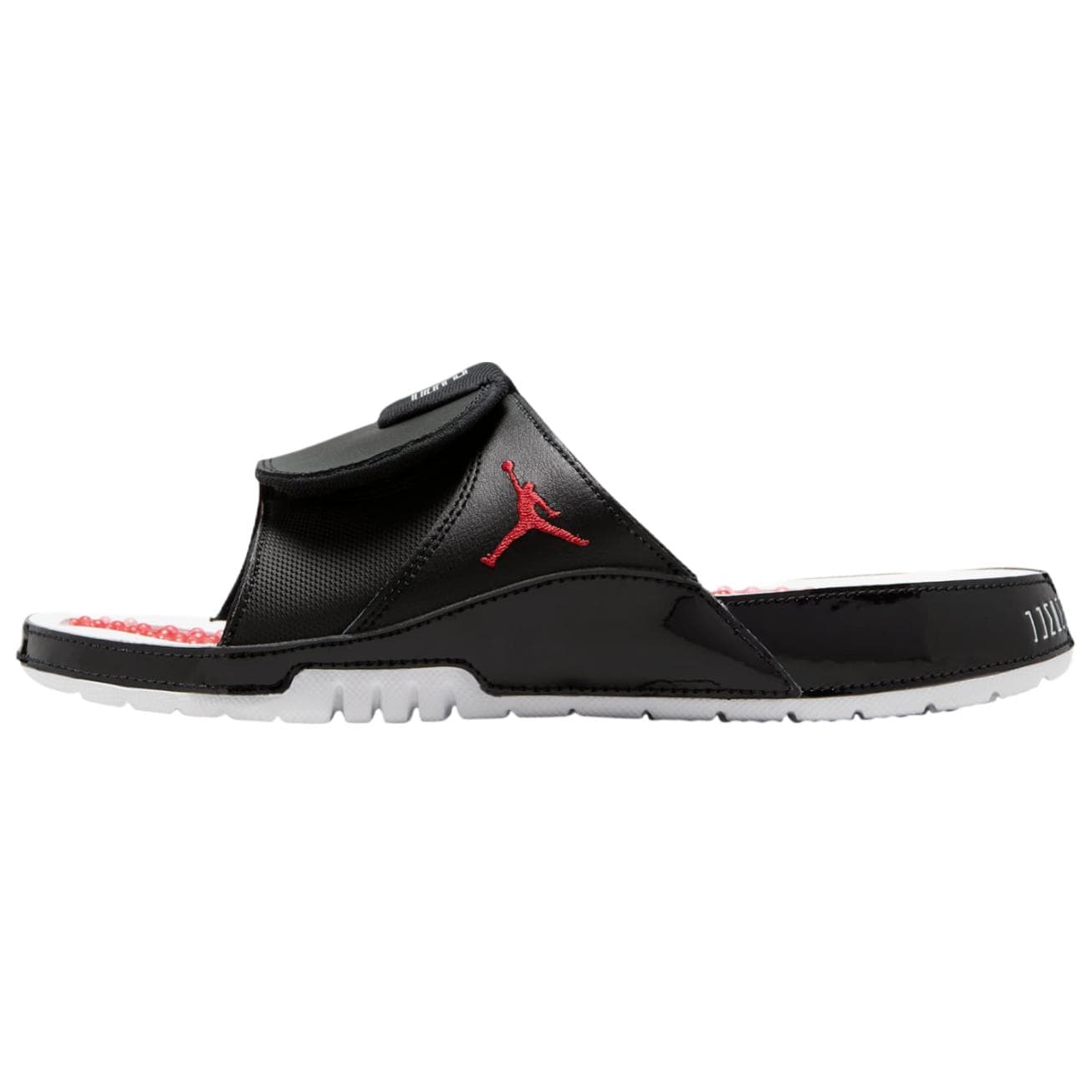Сандалии Jordan Hydro11 Bred Удобные легкие противоскользящие шлепанцы унисекс черный - изображение 1