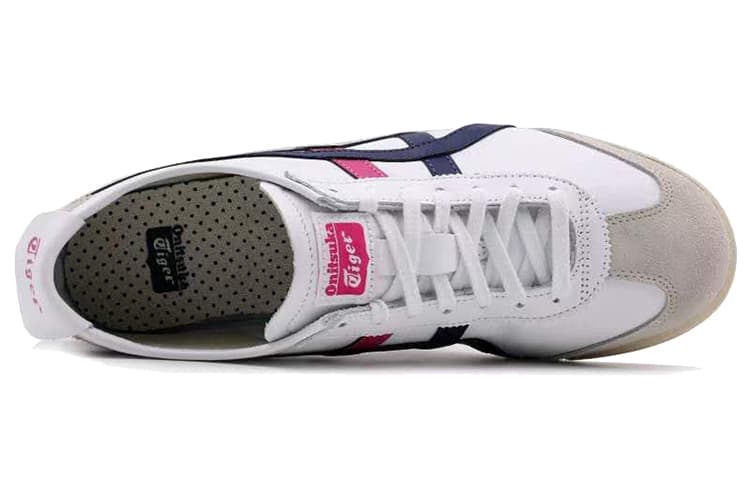 Кроссовки Onitsuka Tiger Mexico 66 White Blue Red - изображение 4