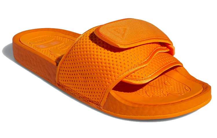 Сандалии Pharrell Williams x adidas Boost Slide Orange - изображение 3