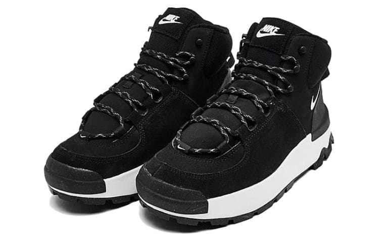 Ботинки уличные Nike City Classic Black White - изображение 2