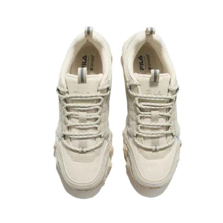 Кроссовки FILA Oakment Tr Low Топ Повседневная обувь Унисекс Бежевый - изображение 4