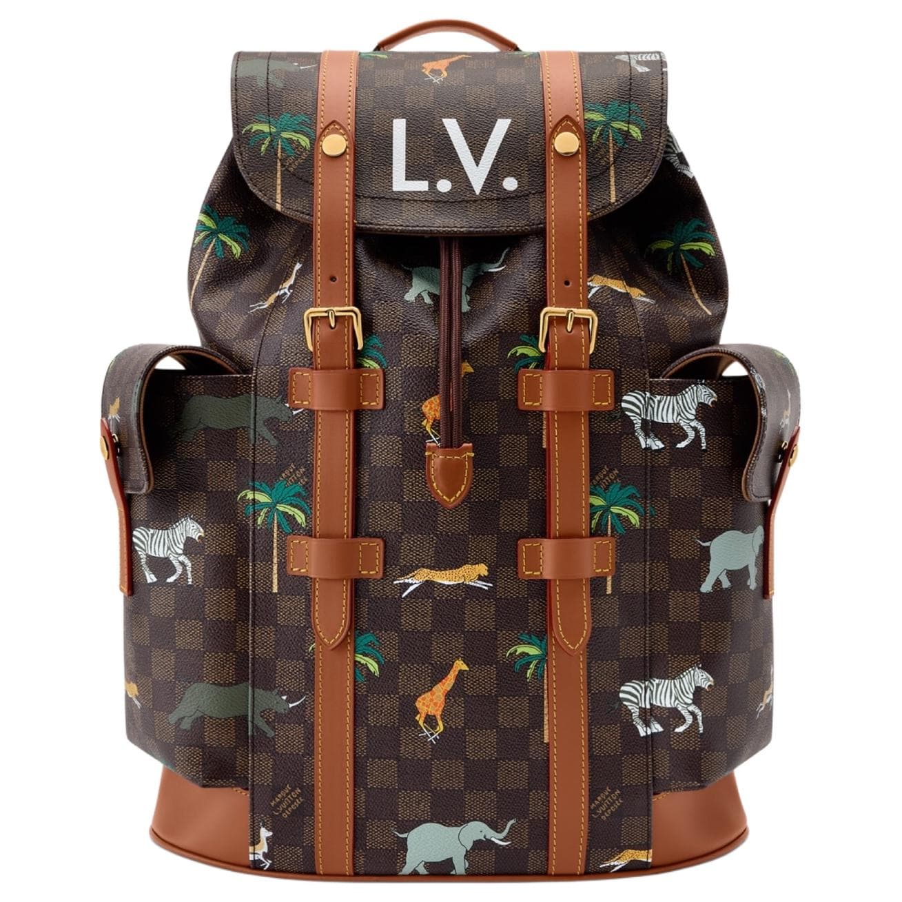Рюкзак LOUIS VUITTON x THE DARJELING LIMITED CHRISTOPHER Damier Heritage - изображение 1