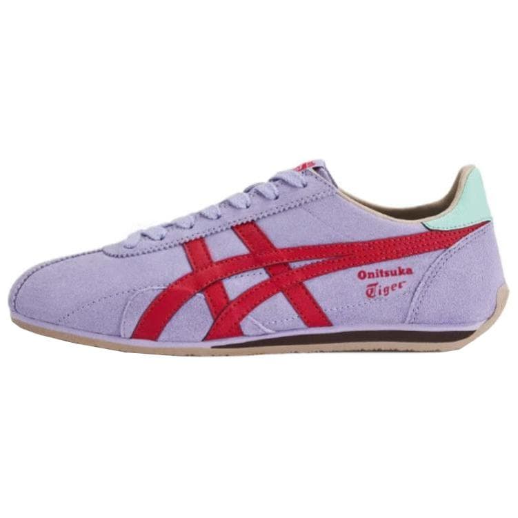 Кроссовки Onitsuka Tiger Runspark противоскользящая устойчивая к истиранию низкий верх повседневная обувь унисекс фуксия - изображение 1