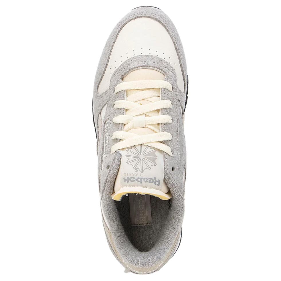 Кроссовки REEBOK Classic Leather Low Casual Shoes Унисекс Серый Белый - изображение 5