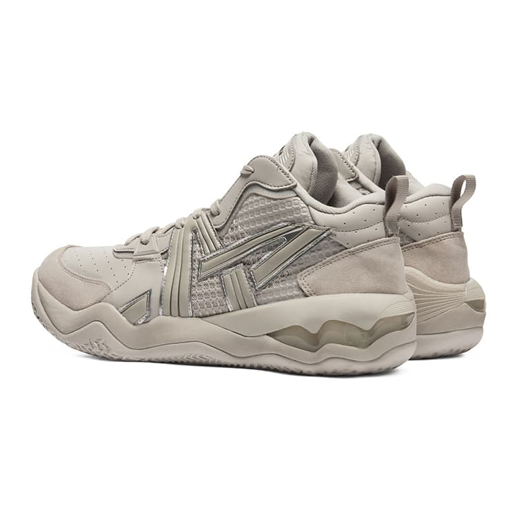 Кроссовки Onitsuka Tiger Tigcourt Универсальная Амортизация Устойчивая к износу MID Топ Повседневная обувь Унисекс Серый - изображение 4