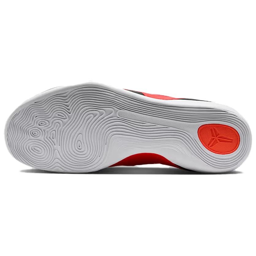 Кроссовки для баскетбола NIKE Kobe 9 Дышащий Oтскок Сцепление Low Топ Баскетбольные кроссовки Мужской Красный черный - изображение 6