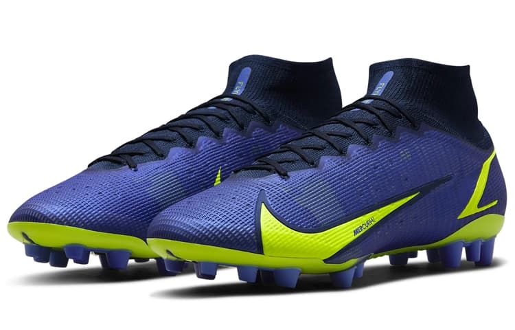Кроссовки для футбола Nike Mercurial Superfly 8 Elite AG Blue - изображение 3