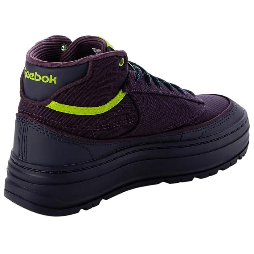 Кроссовки REEBOK MID Топ Повседневная обувь Женская Темно-фиолетовая - изображение 4