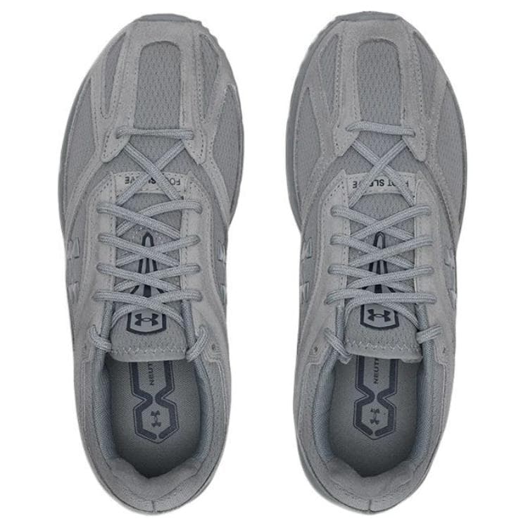 Кроссовки Under Armour HOVR Apparition Мягкий и Комфортный Устойчивый к Износу Низкий Топ Повседневная Обувь Унисекс Серый - изображение 3