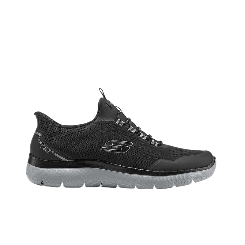Кроссовки Skechers Summits Low Топ Повседневная обувь Мужская Черная - изображение 2