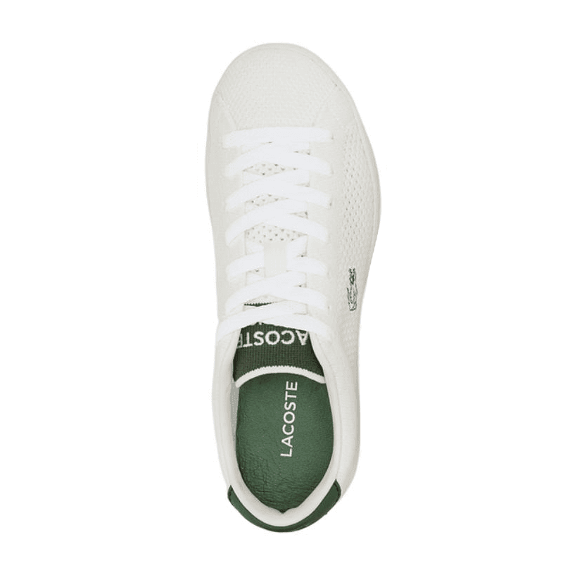 Кроссовки LACOSTE Износостойкий Дышащий Низкий Верх Повседневная Обувь Женская Белая - изображение 3