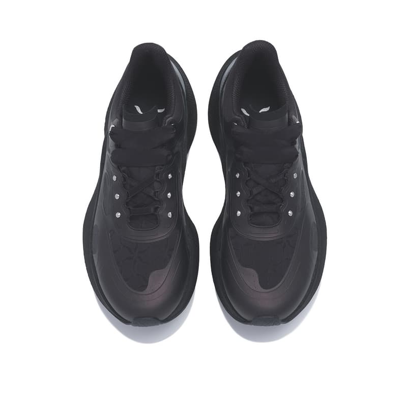 Кроссовки LI-NING 1990 Классическая коллекция Модные удобные универсальные индивидуальные амортизирующие износостойкие лоу-топы повседневная обувь женская черный - изображение 3