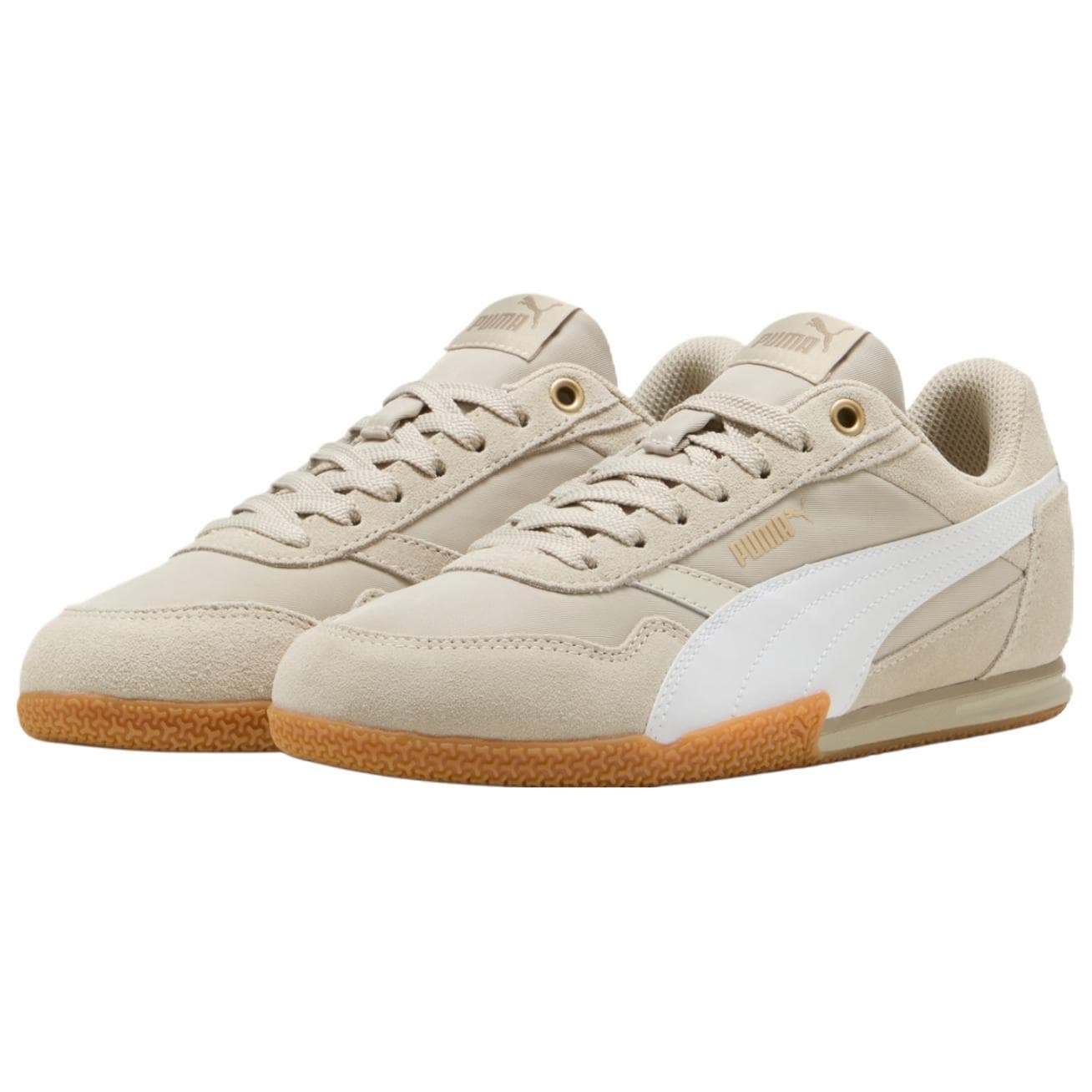 Кроссовки PUMA Низкий Топ Повседневная Обувь Женская Экрю - изображение 3