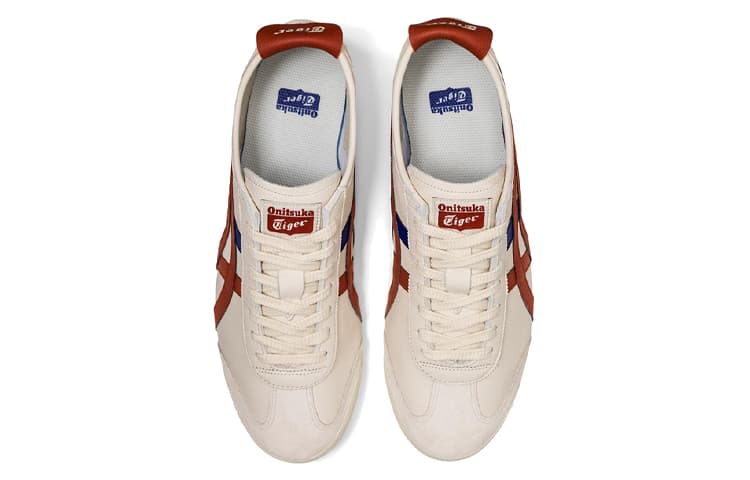 Кроссовки Onitsuka Tiger MEXICO 66 White Brown - изображение 4
