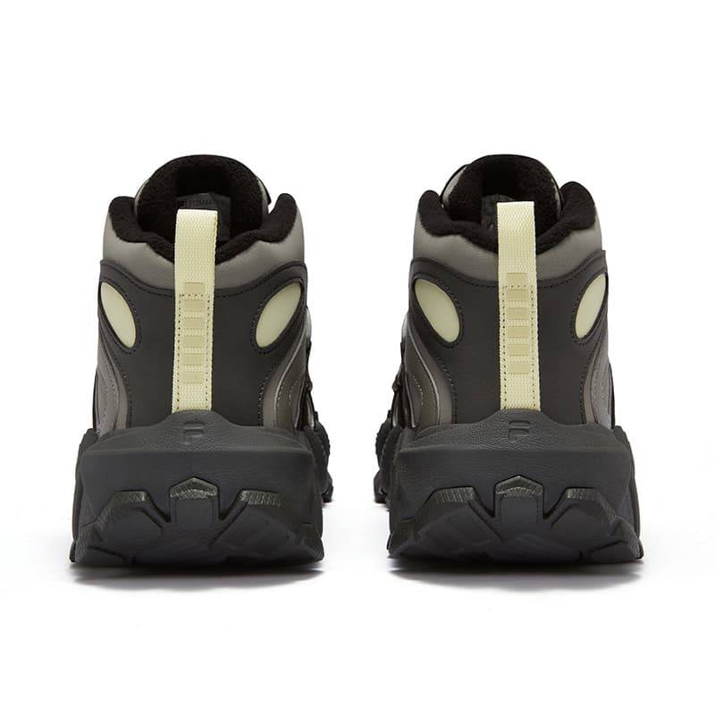 Кроссовки FILA FUSION EXOCET Mountains Shoes MID Топ Повседневная обувь Мужская Зеленая Серая - изображение 4