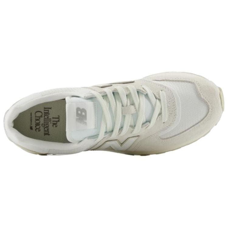 Кроссовки New Balance 574 Legacy Ткань Устойчивая к истиранию Низкий Верх Повседневная Обувь Унисекс Серый Белый - изображение 3