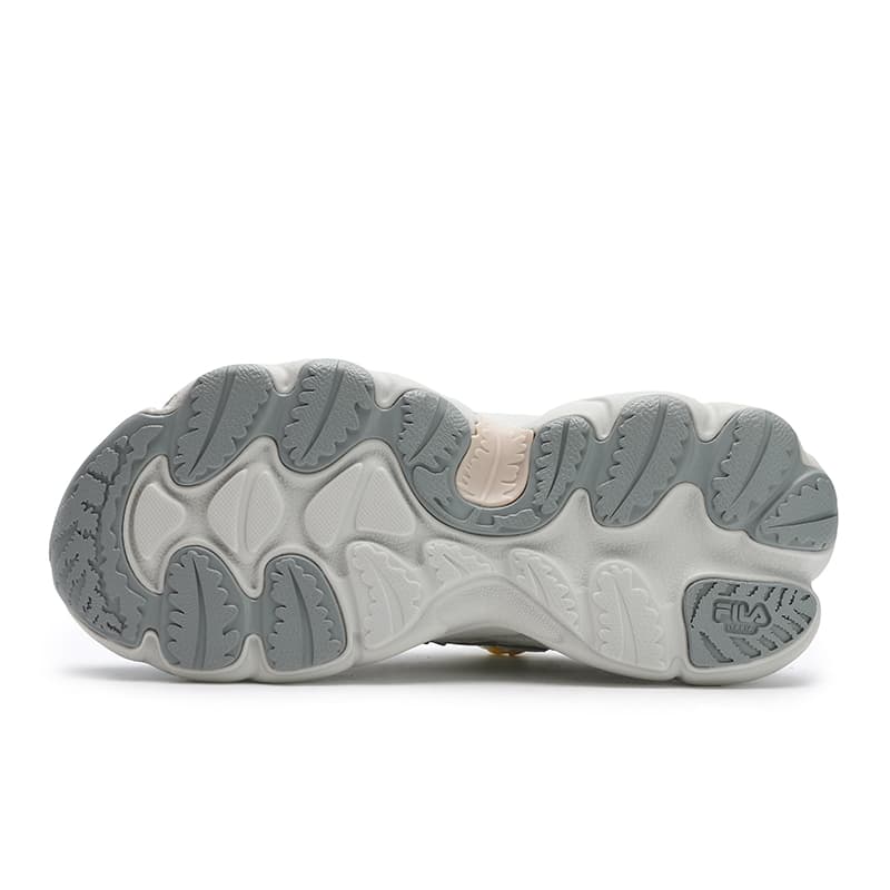 Кроссовки FILA Fern2 Покрытие Устойчивое к истиранию Дышащий Низкий Верх Повседневная Обувь Женская Белый Серый - изображение 5