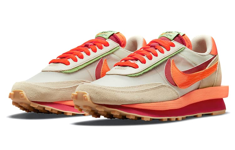Кроссовки CLOT x Sacai x Nike LDWaffle - изображение 3