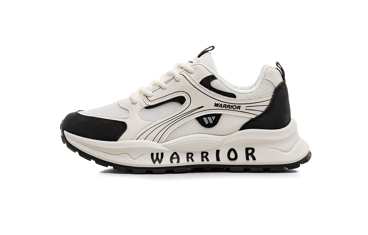 Кроссовки Warrior Дышащая Поддержка Увеличение Высоты Низкий Верх Повседневная Обувь Мужская Бежево-Черная - изображение 1