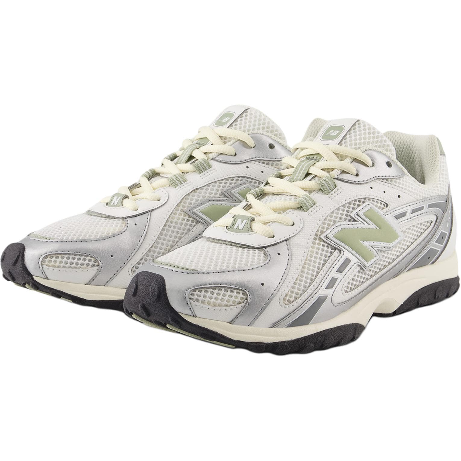 Кроссовки New Balance 204L Легкий Низкий Топ Повседневная Обувь Унисекс Серебристо-Белый - изображение 3