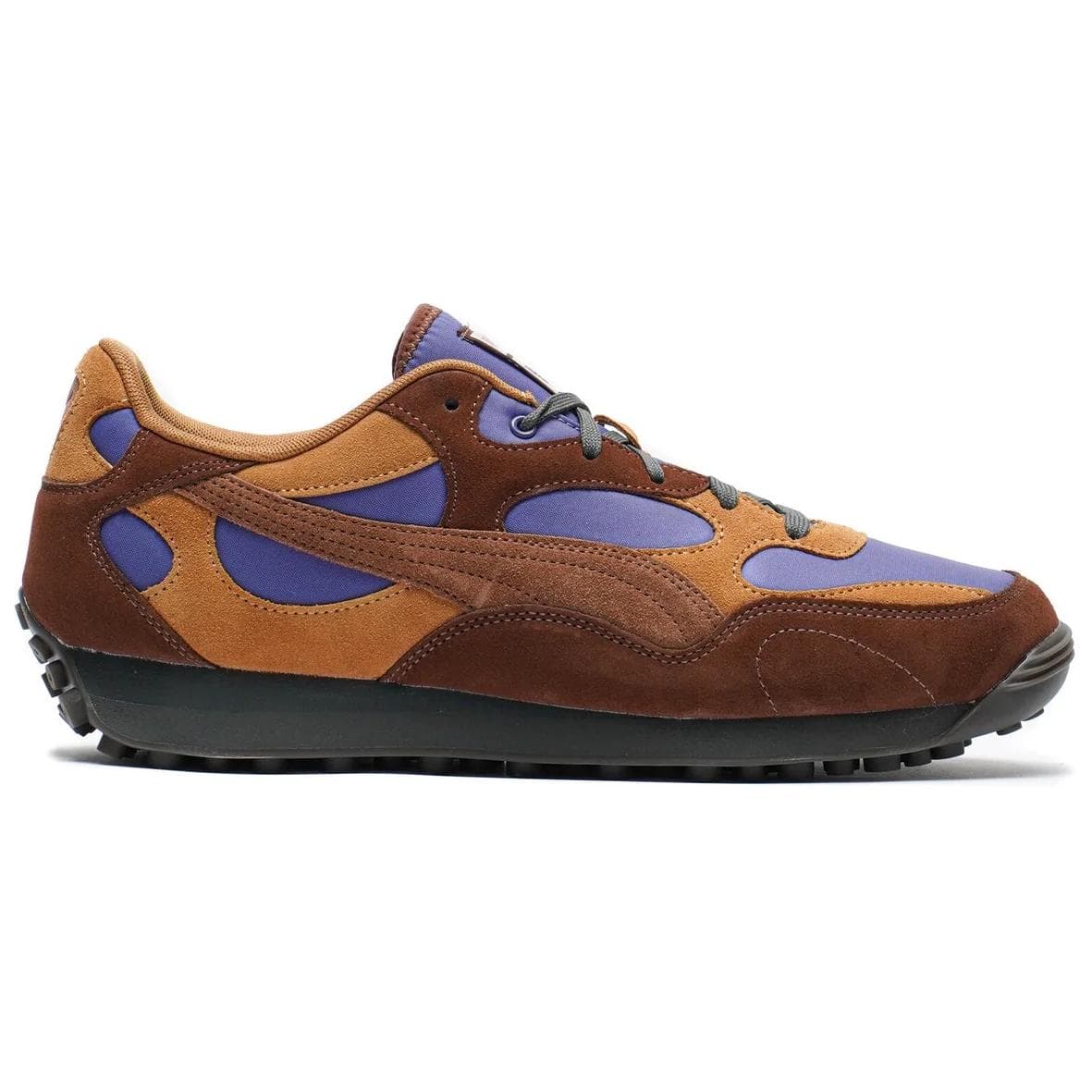 Кроссовки Puma x KidSuper Easy Rider Low Casual Shoes Унисекс Коричневый Фиолетовый - изображение 2