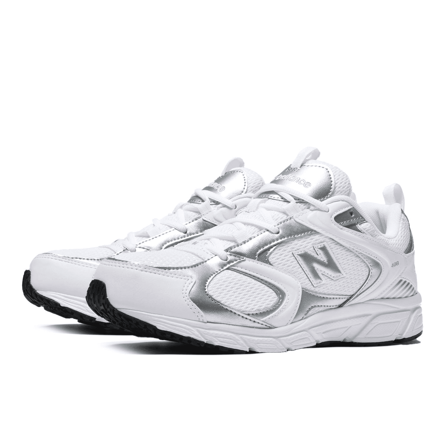 Кроссовки New Balance 408 White Silver - изображение 2