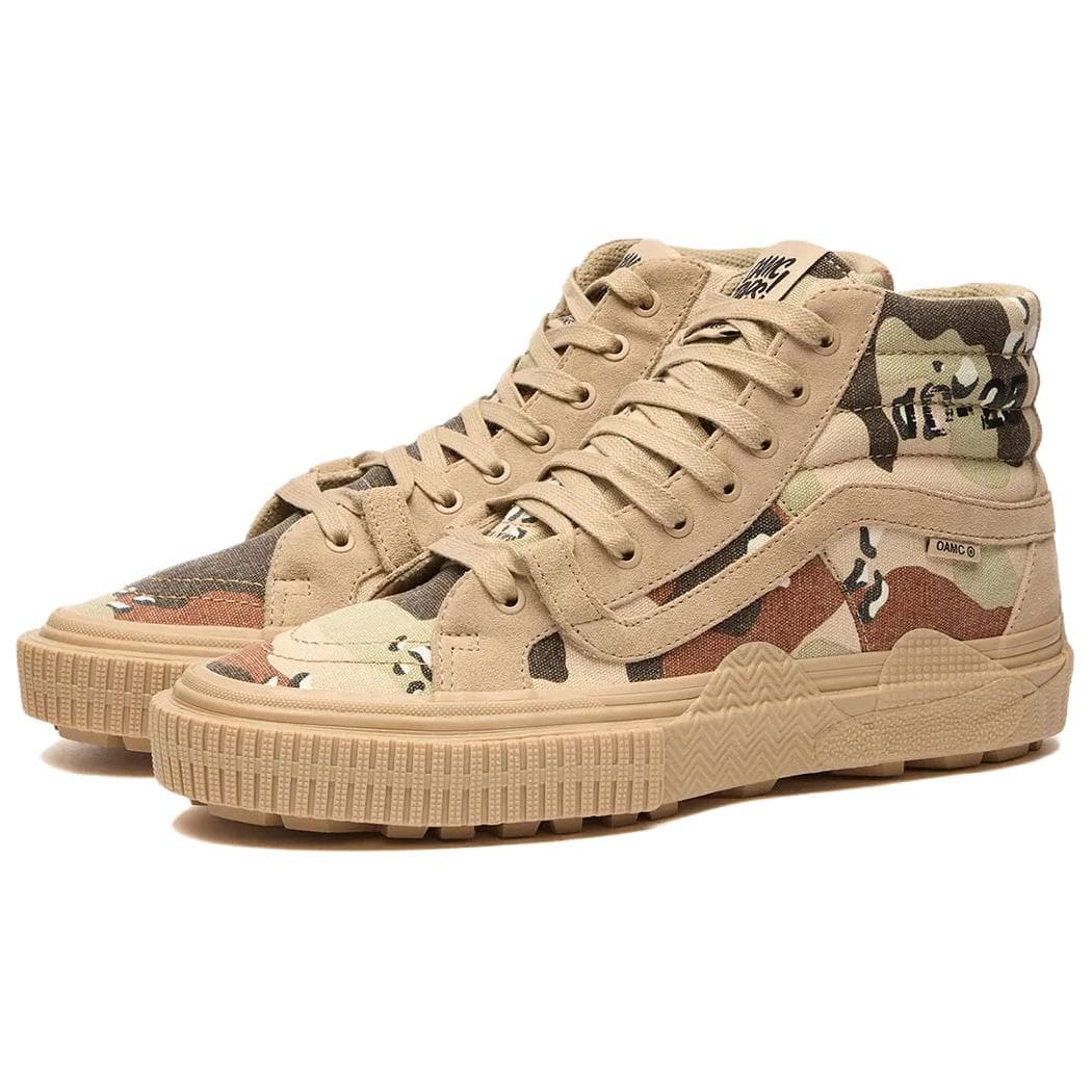 Кроссовки WTAPS X OAMC x Vans SK8 HI Высокие кеды Повседневная обувь Унисекс Хаки - изображение 2