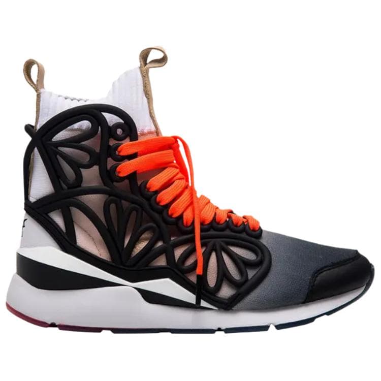 Кроссовки SOPHIA WEBSTER X PUMA Pearl Cage MID Топ Повседневная обувь Женские Черный белый - изображение 2