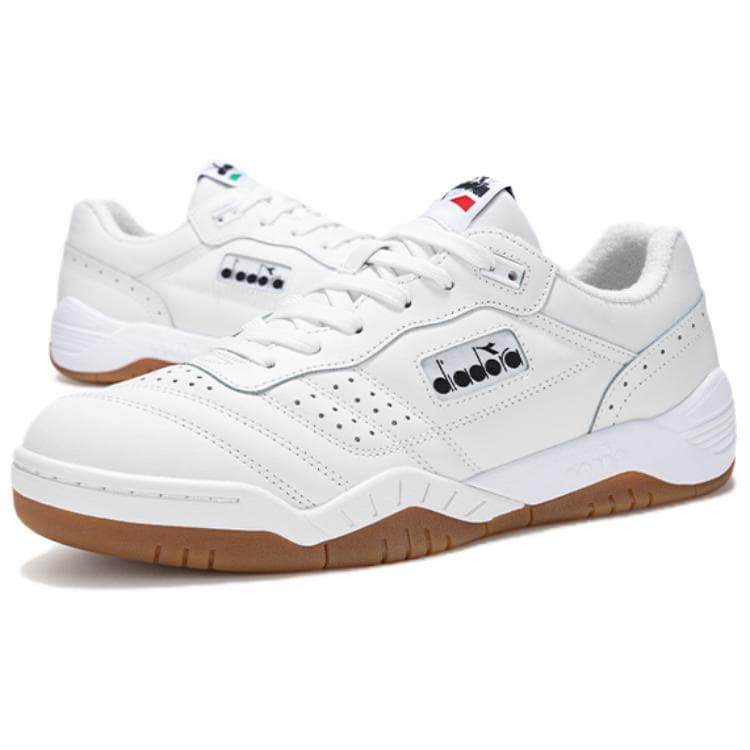 Кроссовки Diadora Устойчивая к истиранию Дышащая Низкая Повседневная Обувь Унисекс Черно-Белая - изображение 2