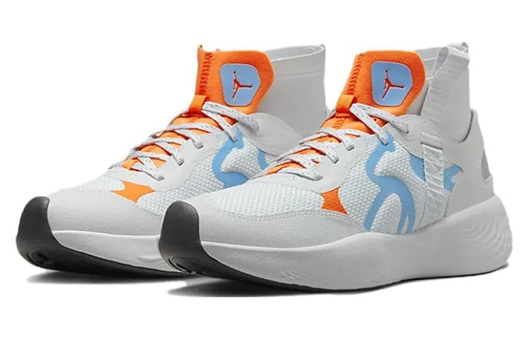 Кроссовки Jordan Delta 3 Mid White Blue Orange - изображение 3