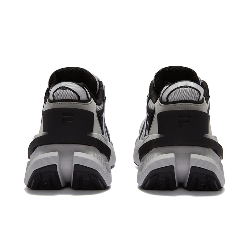 Кроссовки FILA FUSION Ti 22 Casual Low Top Peaceful Серый/Черный Мужской - изображение 4