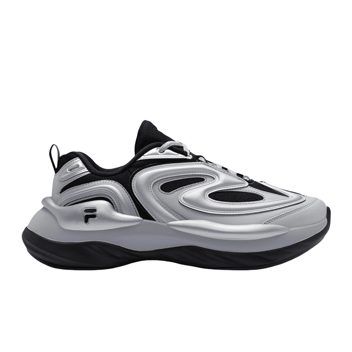 Кроссовки FILA FUSION BUZZARD Meteorite Shoes Износостойкие и Легкие Низкие Повседневные Мужские Черные Серые - изображение 2