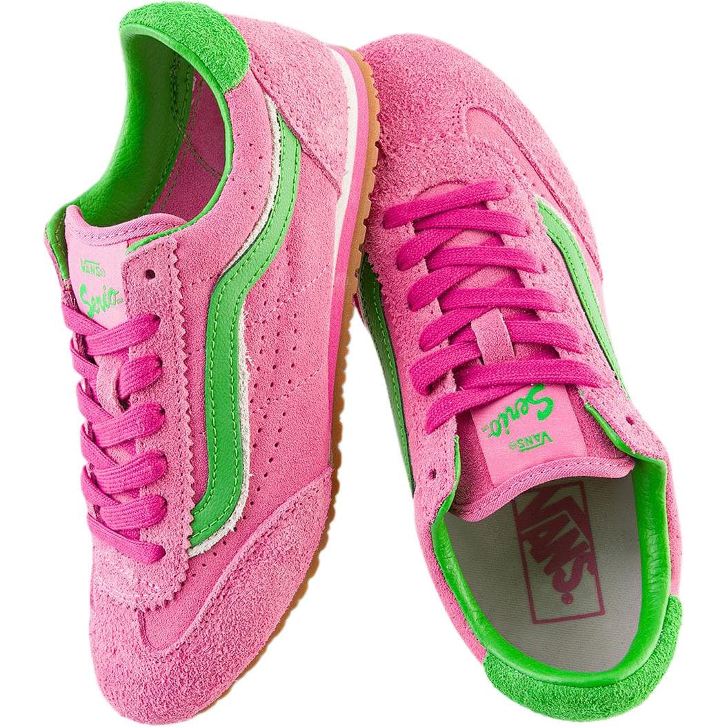 Кроссовки Vans Super Lowpro Низкий Топ Скейтборд Обувь Унисекс Розовый - изображение 5