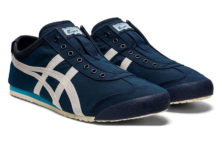 Кроссовки Onitsuka Tiger Mexico 66 Slip-On Navy - изображение 3