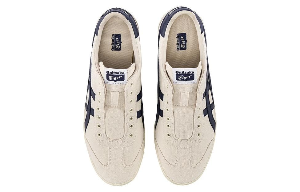Кроссовки Onitsuka Tiger Tokuten Slip-On Противоскользящая Устойчивая к истиранию Низкий Топ Повседневная Обувь Унисекс - изображение 4