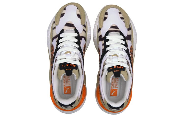 Кроссовки PUMA RS-X³ Wildcats White Brown Leopard - изображение 3
