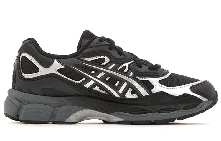 Кроссовки Asics GEL-NYC Black Silver - изображение 2