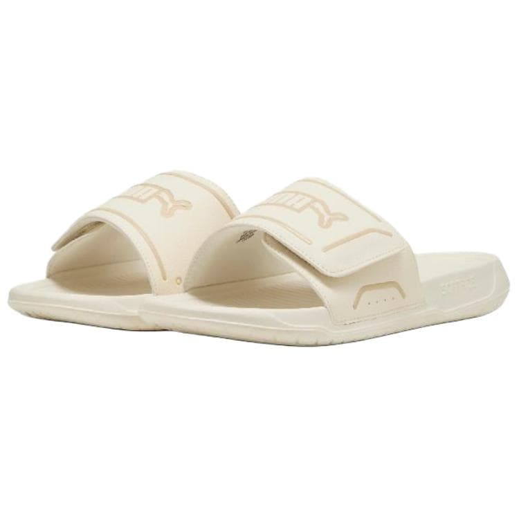 Сандалии PUMA ROYALCAT COMFORT 2 ЭВА Износостойкий Шлепанцы Унисекс Бежевый - изображение 3