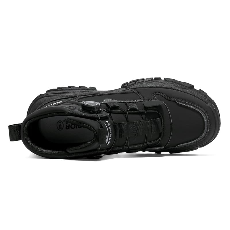 Ботинки Warrior Короткие армейские ботинки мужские черные - изображение 4