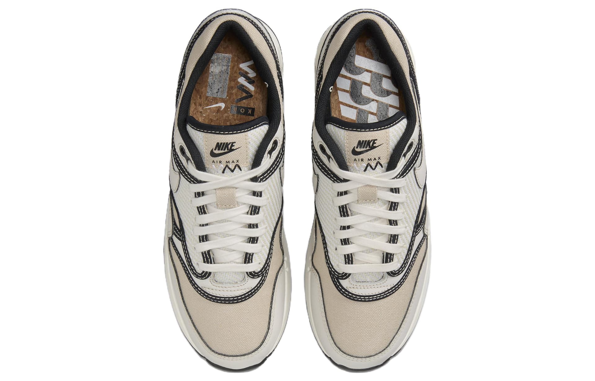 Кроссовки Nike Air Max 1 86 White Black - изображение 4