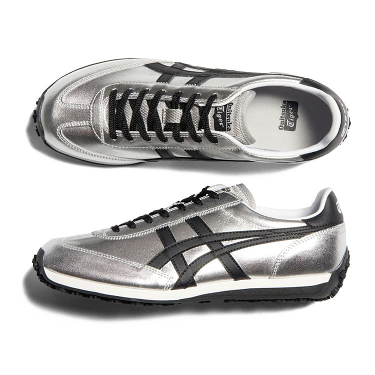 Кроссовки Onitsuka Tiger Edr 78 Low Casual Обувь Унисекс Серебристый Черный - изображение 6