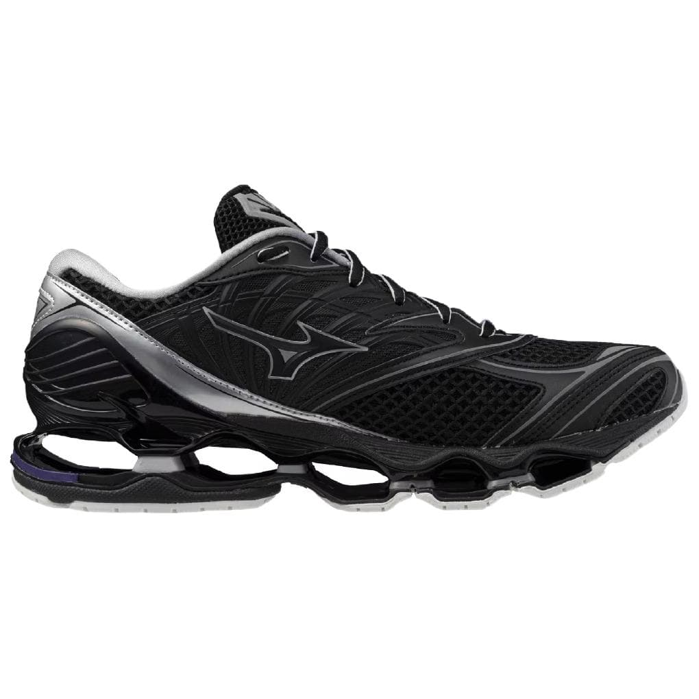 Кроссовки Mizuno Wave Prophecy LS Текстиль Синтетическая кожа Низкий верх Повседневная обувь Унисекс Черный - изображение 2