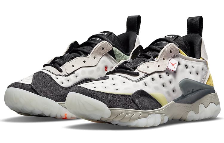 Кроссовки Jordan Delta 2 Black White Yellow - изображение 2