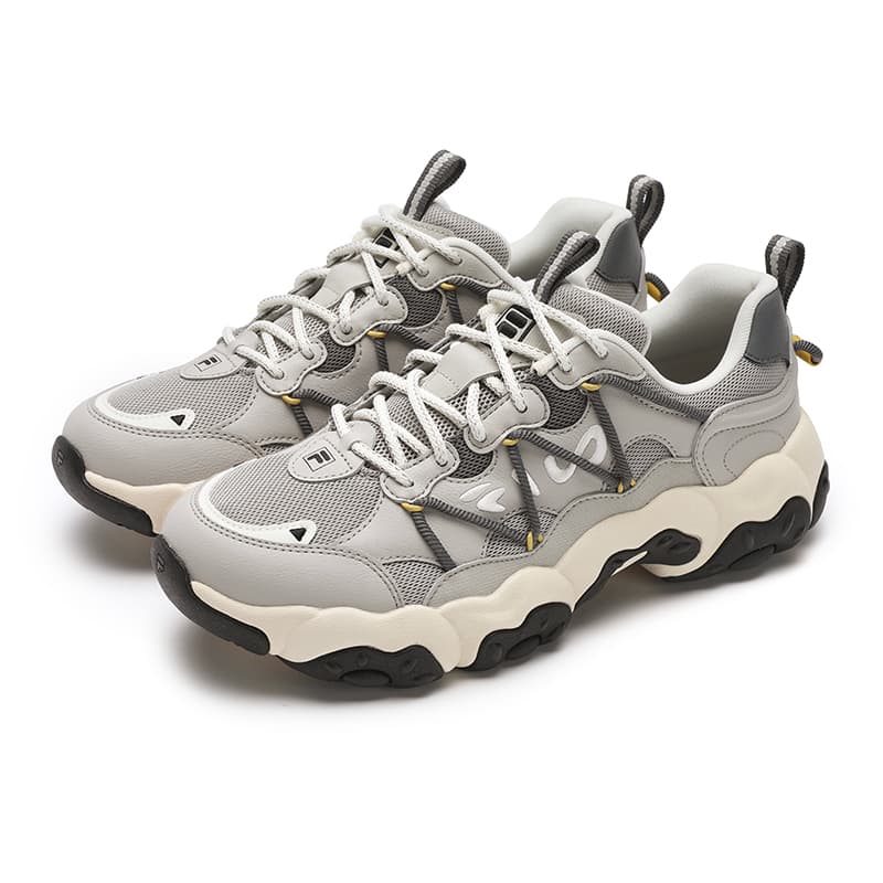 Кроссовки fila FLUID 6 Low Топ Повседневная обувь Мужской Голубино-серый - изображение 2