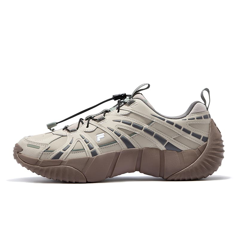 Кроссовки FILA FUSION BONE II Vertebra Shoes 2 Текстиль Синтетическая кожа Низкий верх Повседневная обувь Мужская Оливково-зеленый - изображение 1